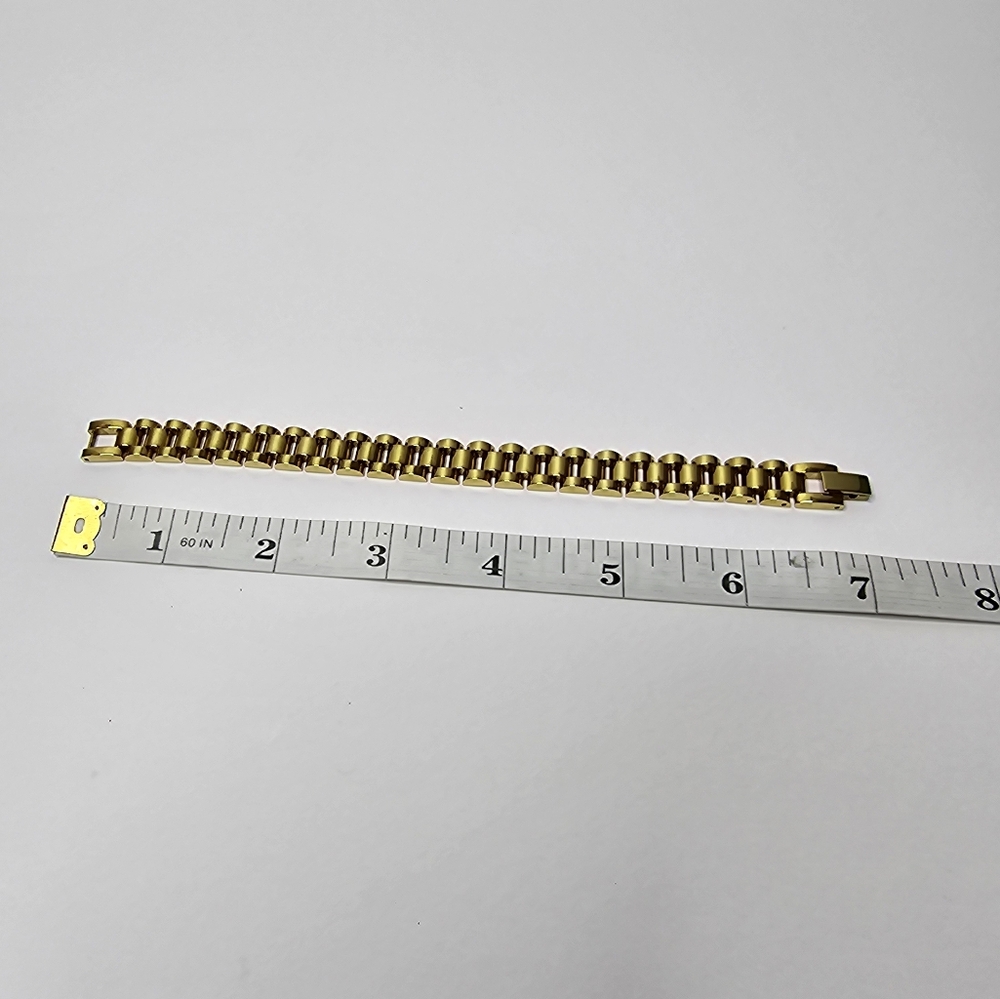 Revolve Clothing Rolex Style Link Bracelet NEW - Picture 2 of 10
